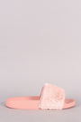 Soft Faux Fur Slide Sandal
