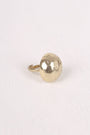 Hammered Half Dome Ring