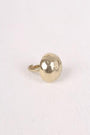 Hammered Half Dome Ring