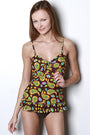 Neon Paisley Tankini - NoveltyOne
