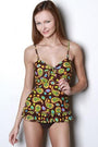 Neon Paisley Tankini - NoveltyOne