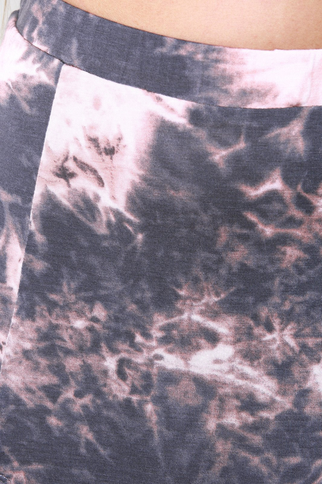 Tie-Dye M-Slit Maxi Skirt