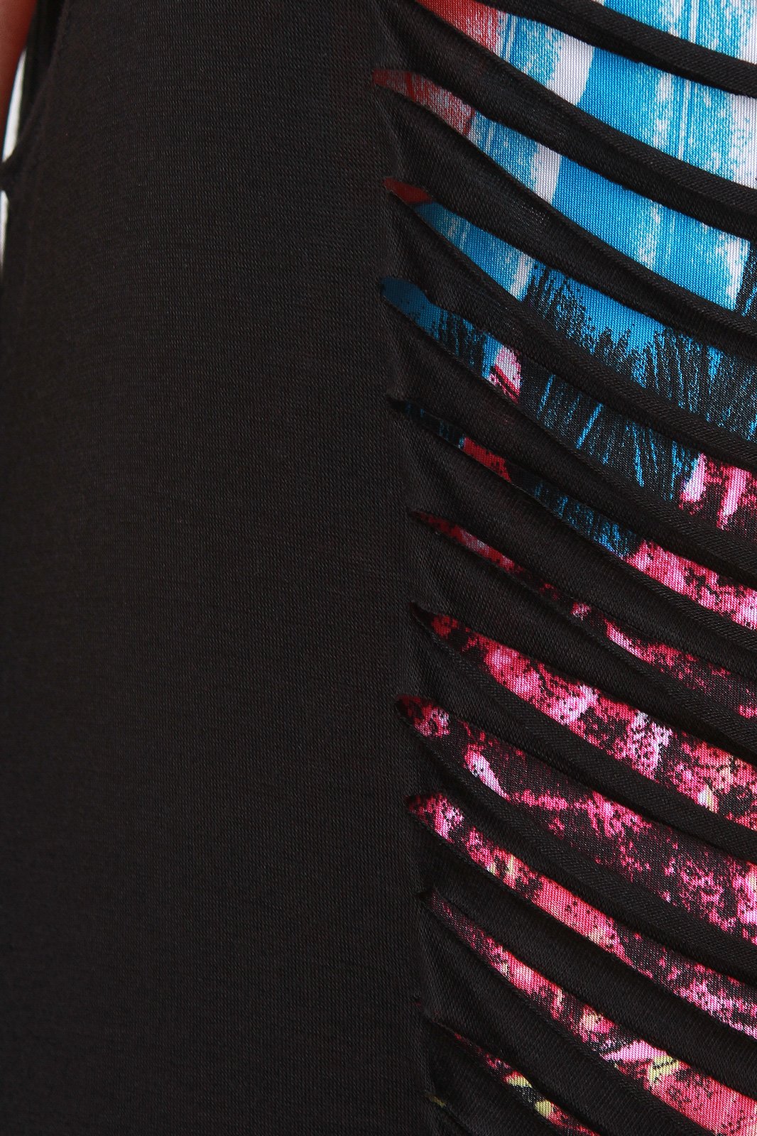 Slit Center Midi Cover-Up Top