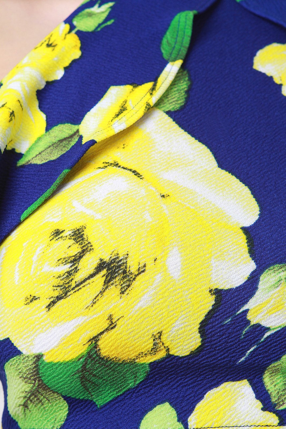 Floral Tiered Ruffle Cold Shoulder Crop Top