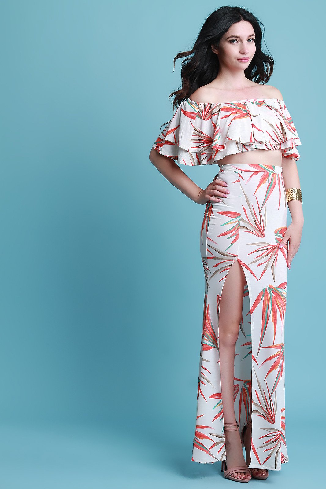 Bird Of Paradise Two Piece Dress
