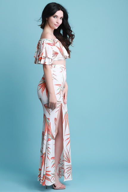 Bird Of Paradise Two Piece Dress