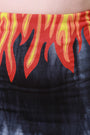 Flame Print Tie Dye Jersey Knit Matching Set - NoveltyOne