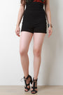 Empire Waist Cuff Shorts