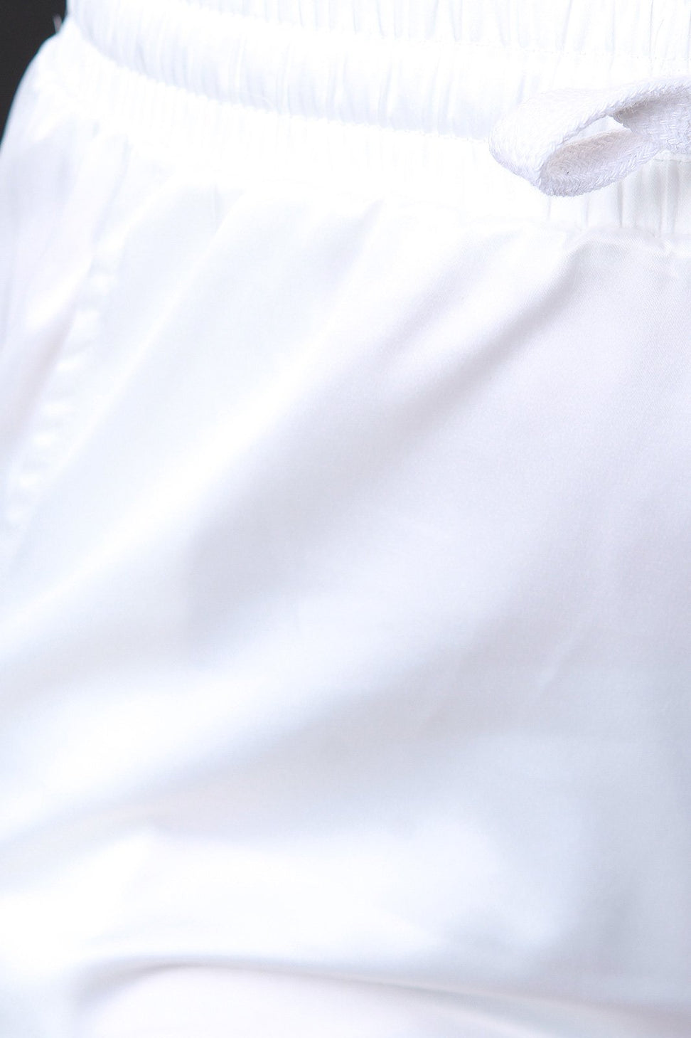 Smooth Satin Mid Rise Drawstring Shorts