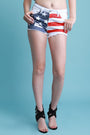 American High Rise Shorts