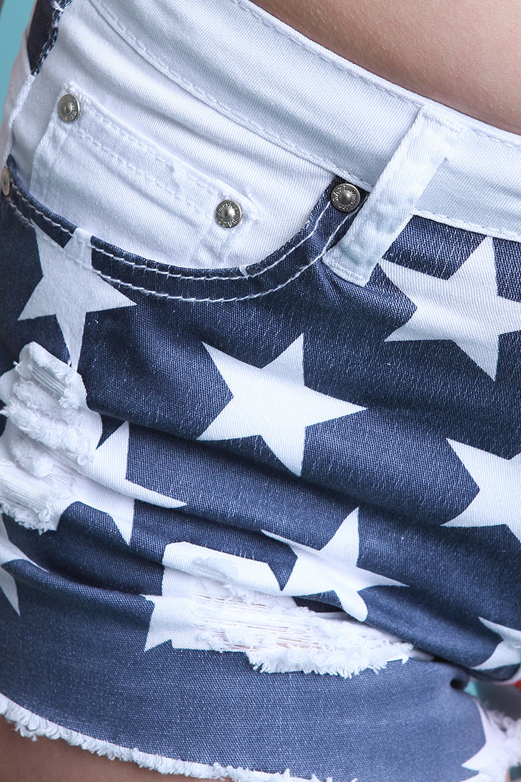 American High Rise Shorts