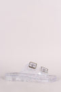 Wild Diva Lounge Glitter Buckled Jelly Slide Sandal