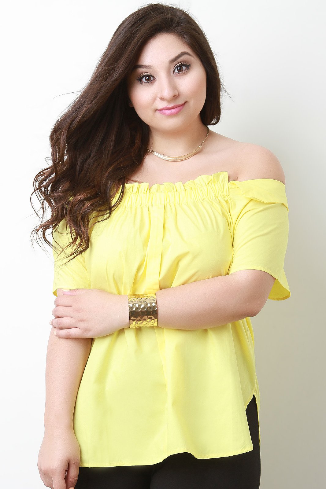 Off-The-Shoulder Short Sleeves Top