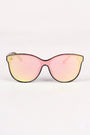 Alluring Mirrored Lenses Sunglasses