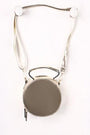 Metallic Patent Circular Mini Bag