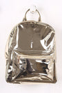 Metallic Patent Backpack