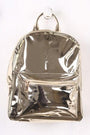 Metallic Patent Backpack