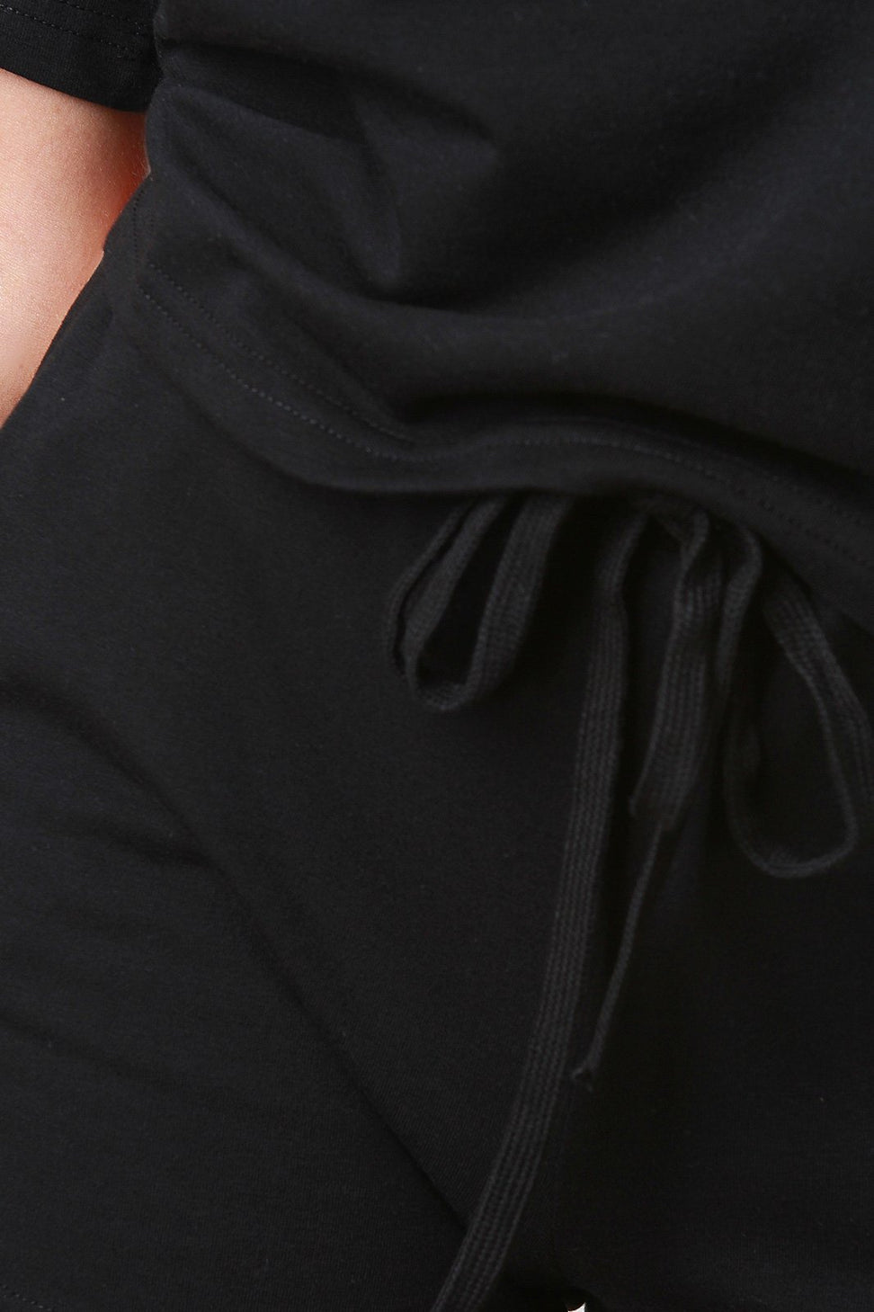 Striped Sides High Waisted Shorts