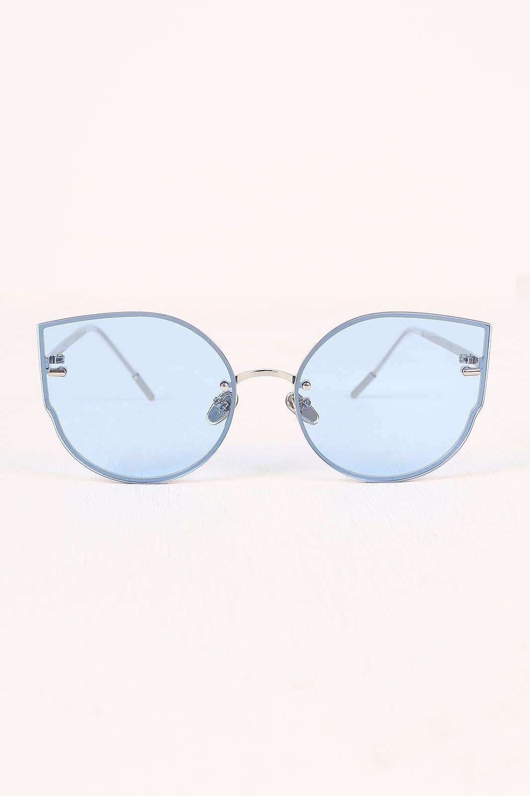Retro Tinted Shades Cateye Sunglasses