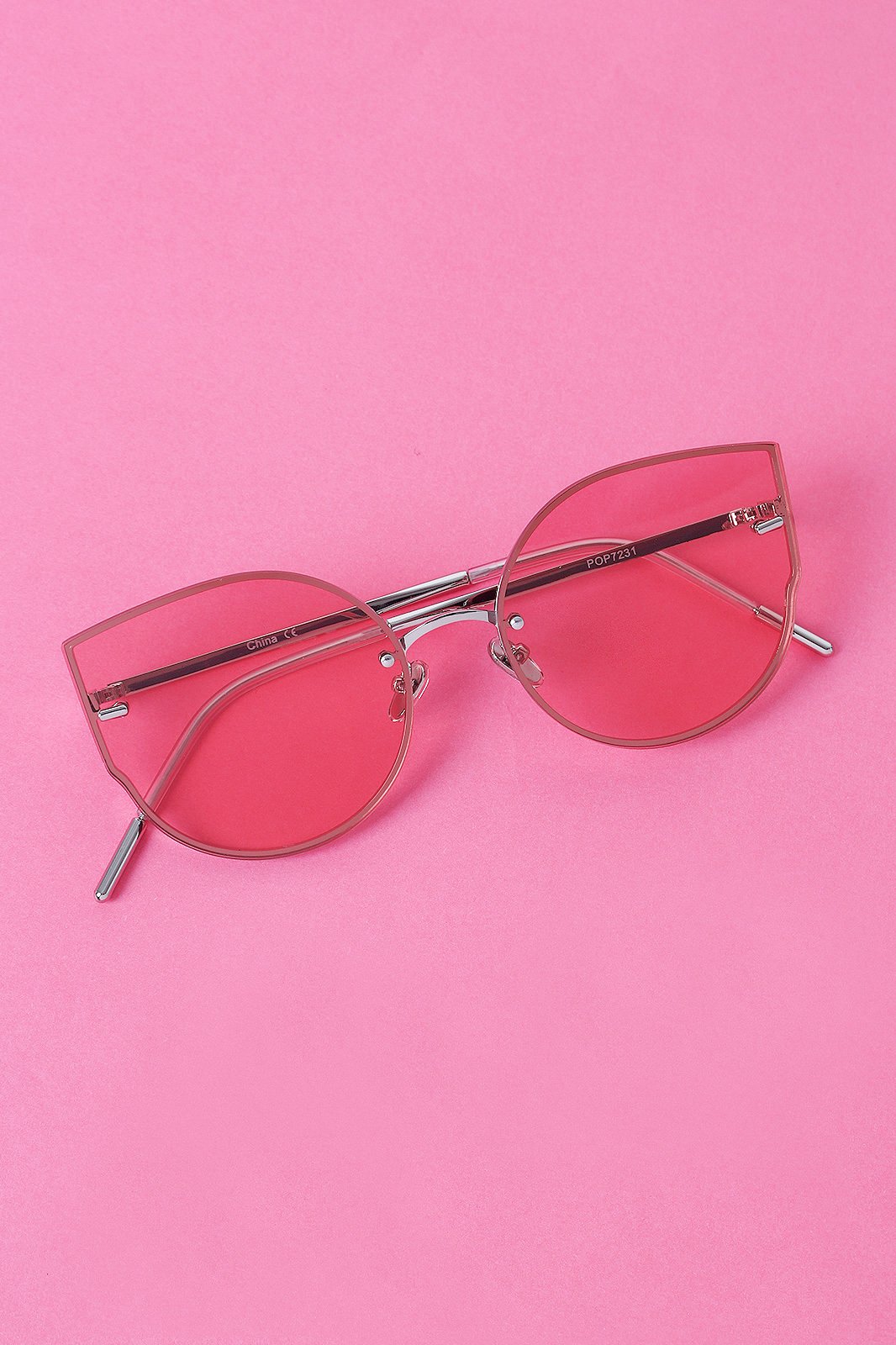 Retro Tinted Shades Cateye Sunglasses