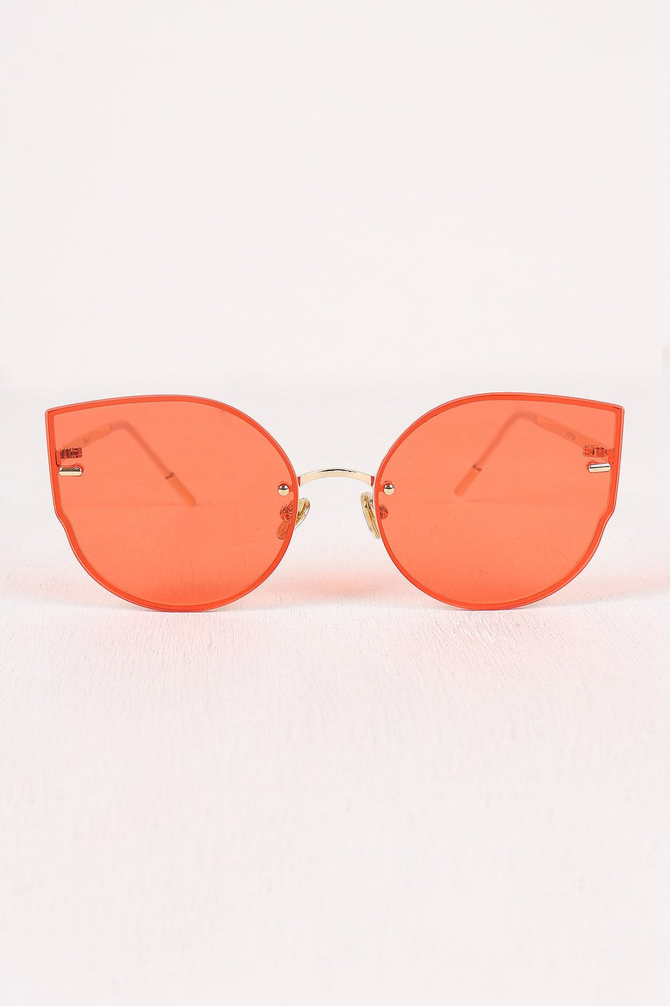 Retro Tinted Shades Cateye Sunglasses