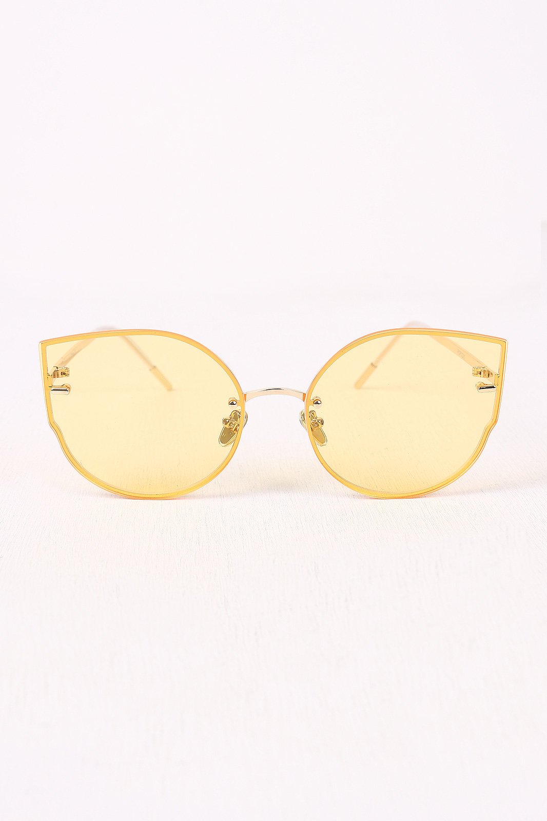 Retro Tinted Shades Cateye Sunglasses