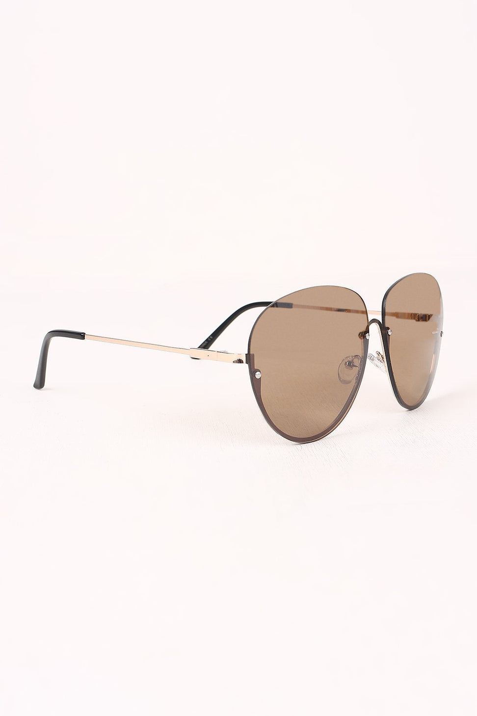 Tinted Aviator Sunglasses