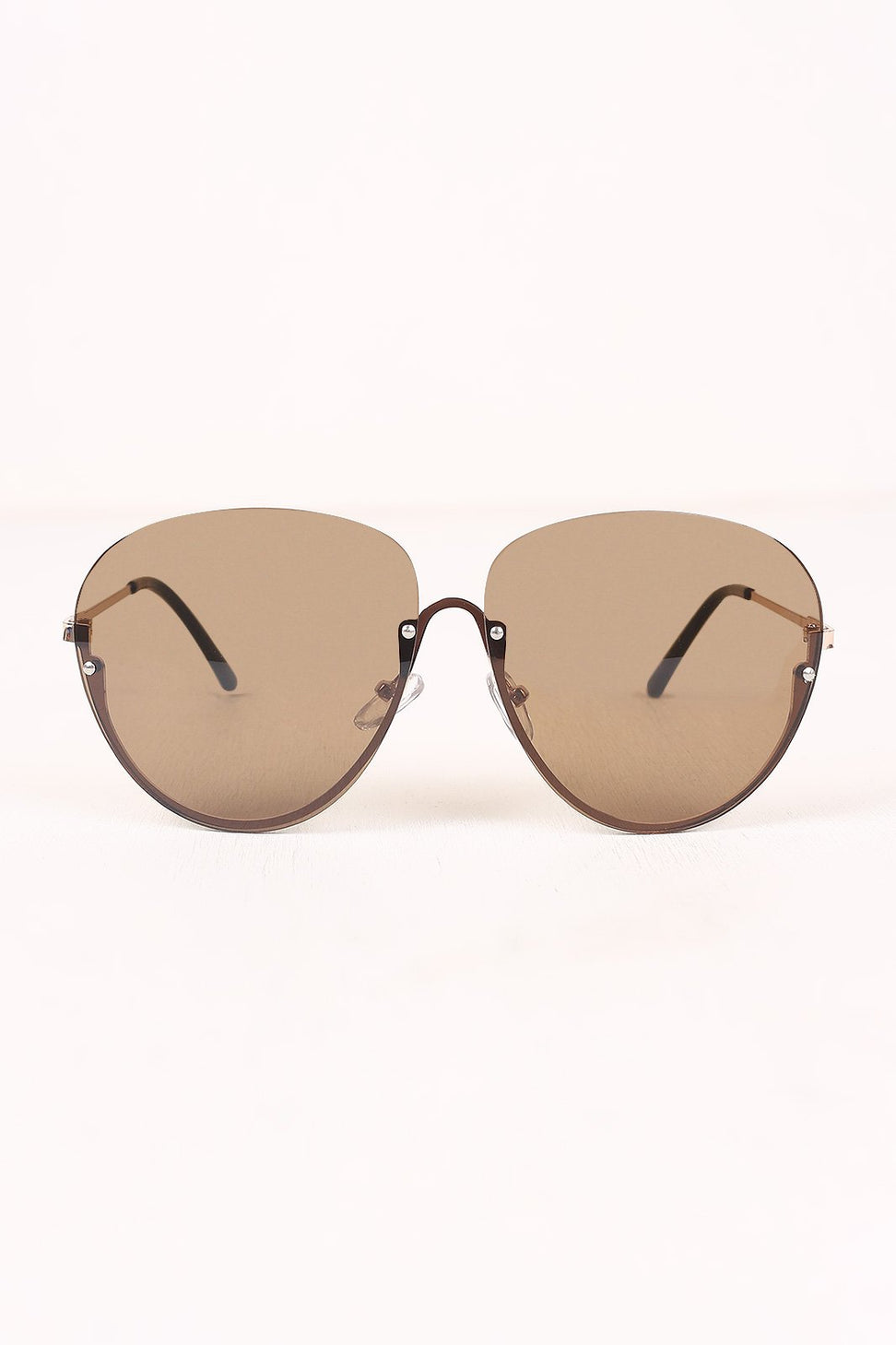 Tinted Aviator Sunglasses