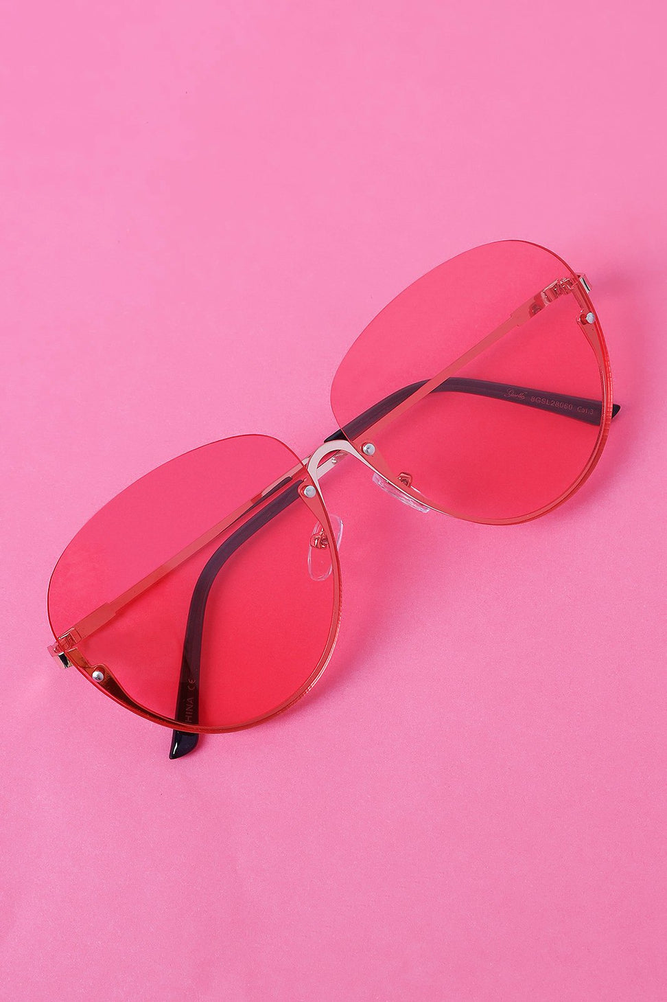 Tinted Aviator Sunglasses