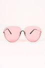 Tinted Aviator Sunglasses