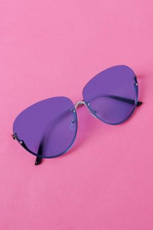 Tinted Aviator Sunglasses