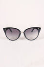 Gradient Tinted Cateye Sunglasses