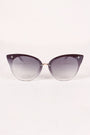 Gradient Tinted Cateye Sunglasses
