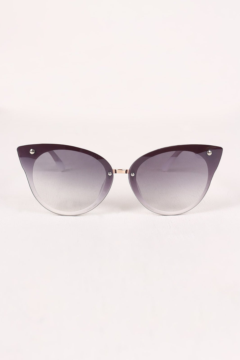 Gradient Tinted Cateye Sunglasses