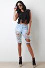 Grommet Lace Up Sleeveless Crop Top