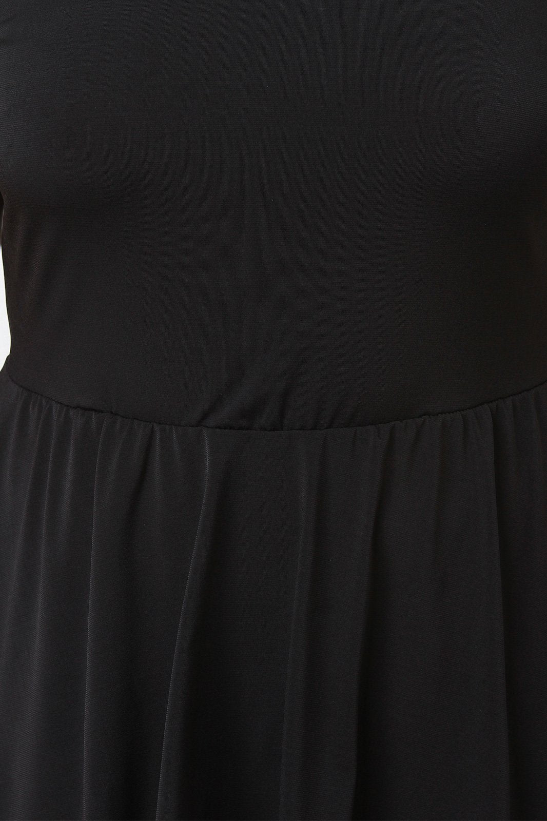 Sleeveless Mock Neck High Low Maxi Top