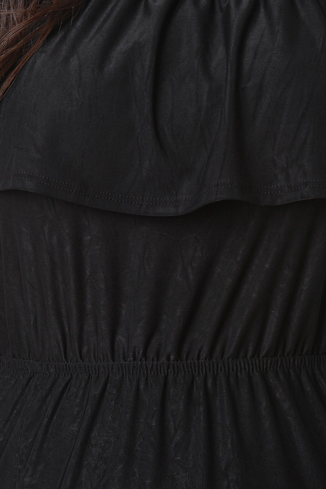 Bardot Ruffled Tiered Double Slit Maxi Dress