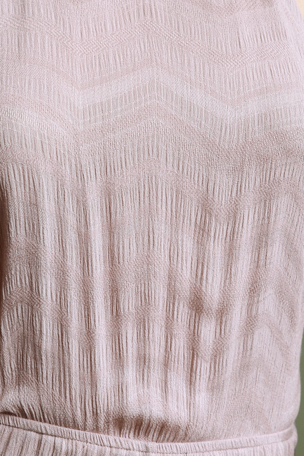 Chevron Knit Cutaway Goucho Jumpsuit