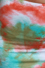 Tie-Dye Mock Neck Two Piece Dress