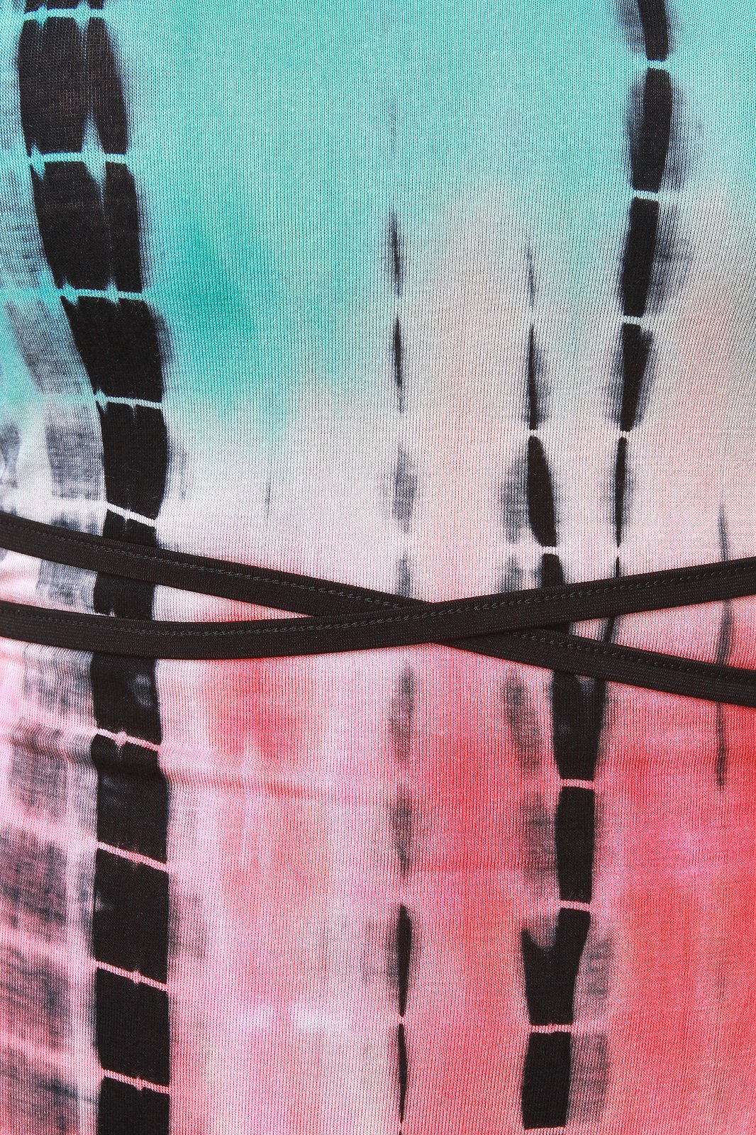 Tie-Dye Strappy Maxi Dress