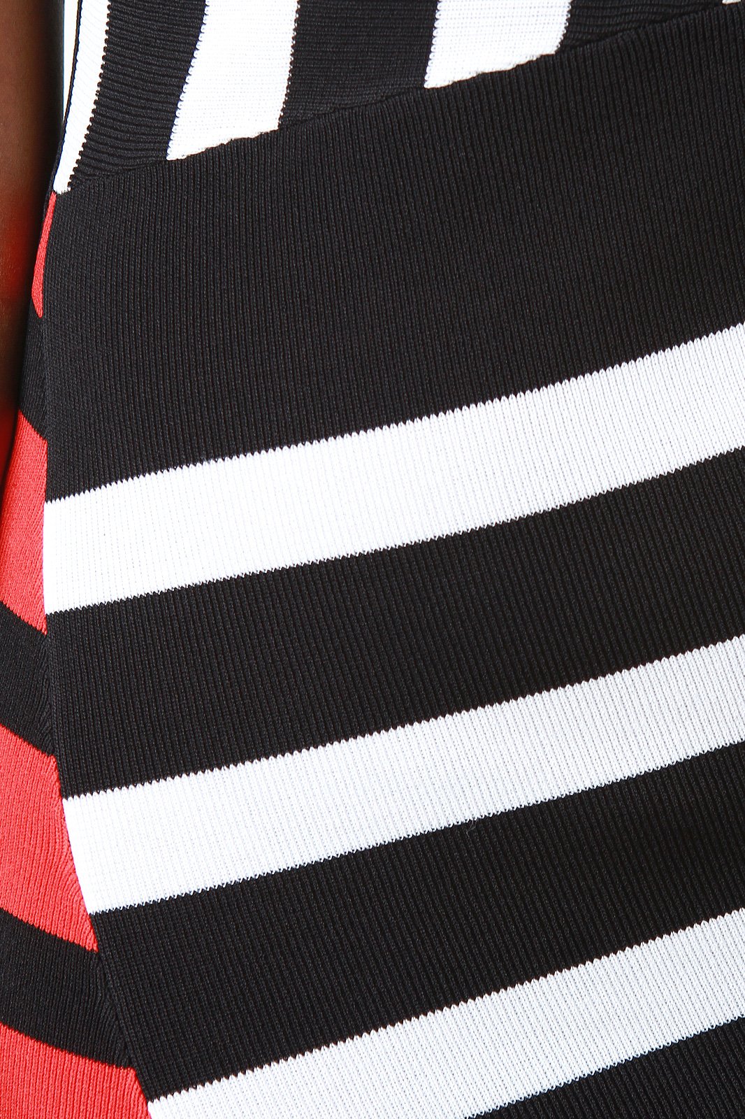 Striped Sweater Knit Bodycon Dress