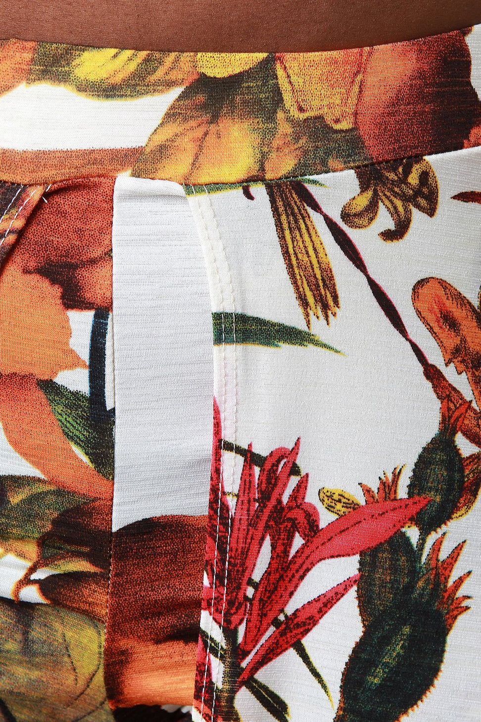 Orange Lily Two Piece Maxi Dress