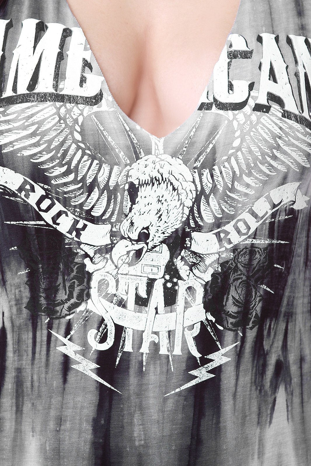 Tie Dye Graphic Pirnt Sleeveless Keyhole Bodycon Dress