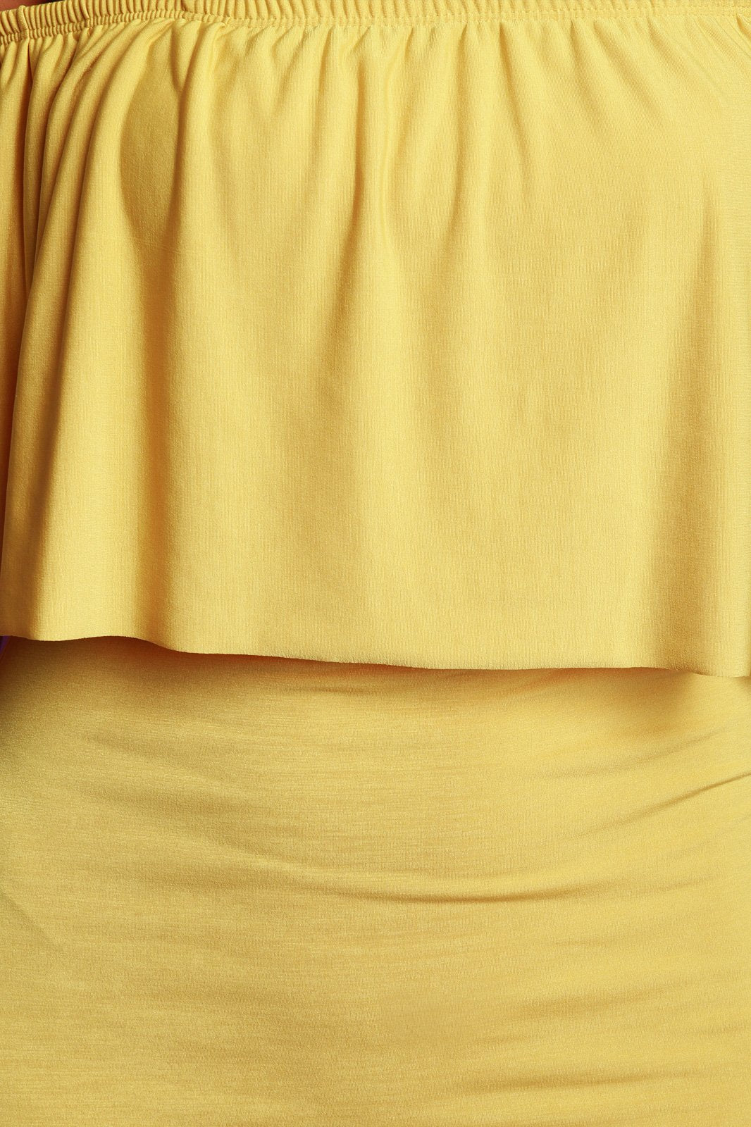 Flutter Bardot Fitted Maxi Dress