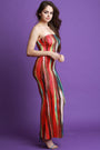Tie Dye Tube Maxi Dress