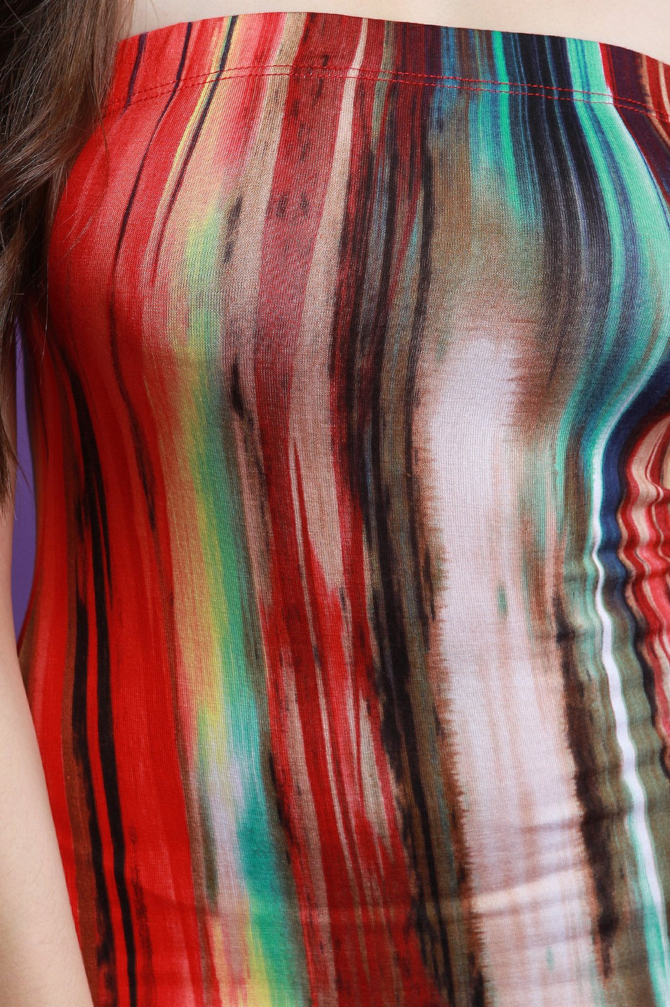 Tie Dye Tube Maxi Dress