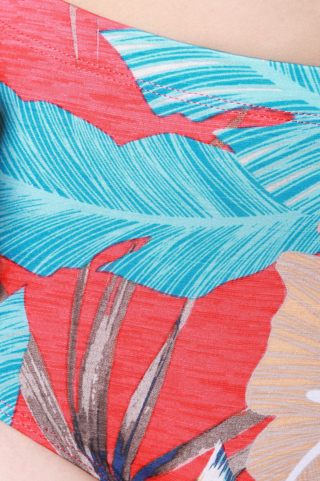 Paradise Leafy High Waisted Bikini Set