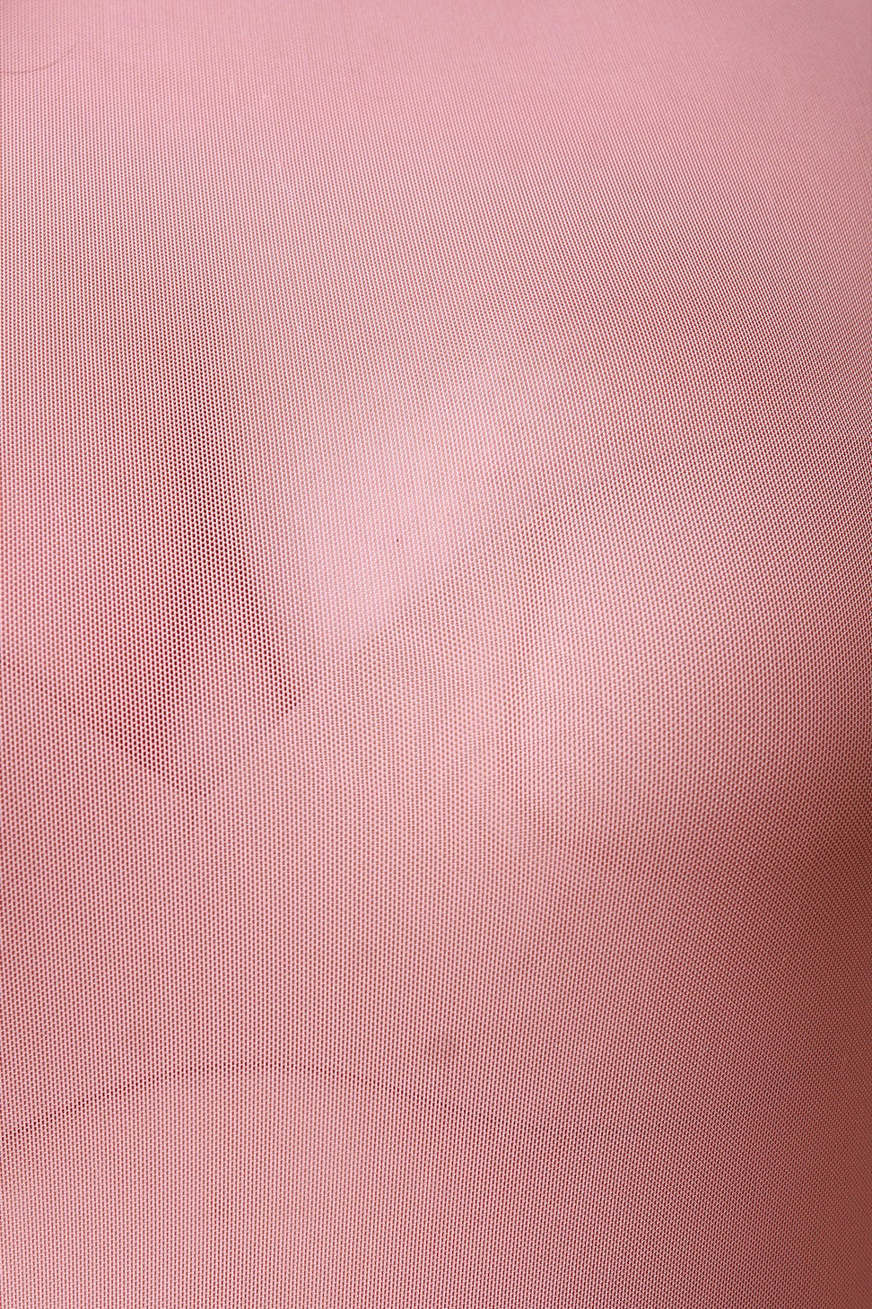 Zipper Back Semi-Sheer Maxi Dress