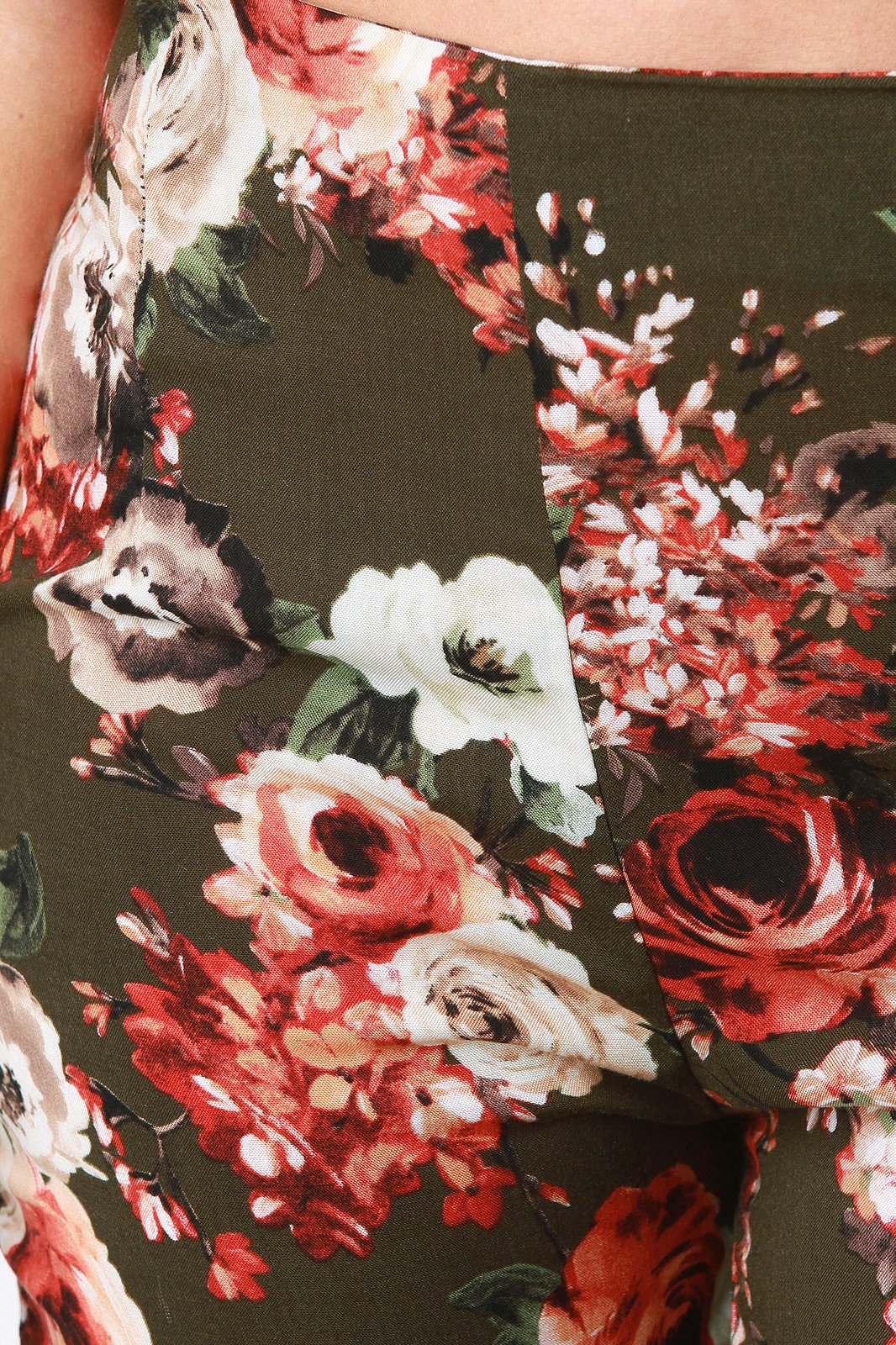 Flutter Bardot Flare Floral Two Piece Set