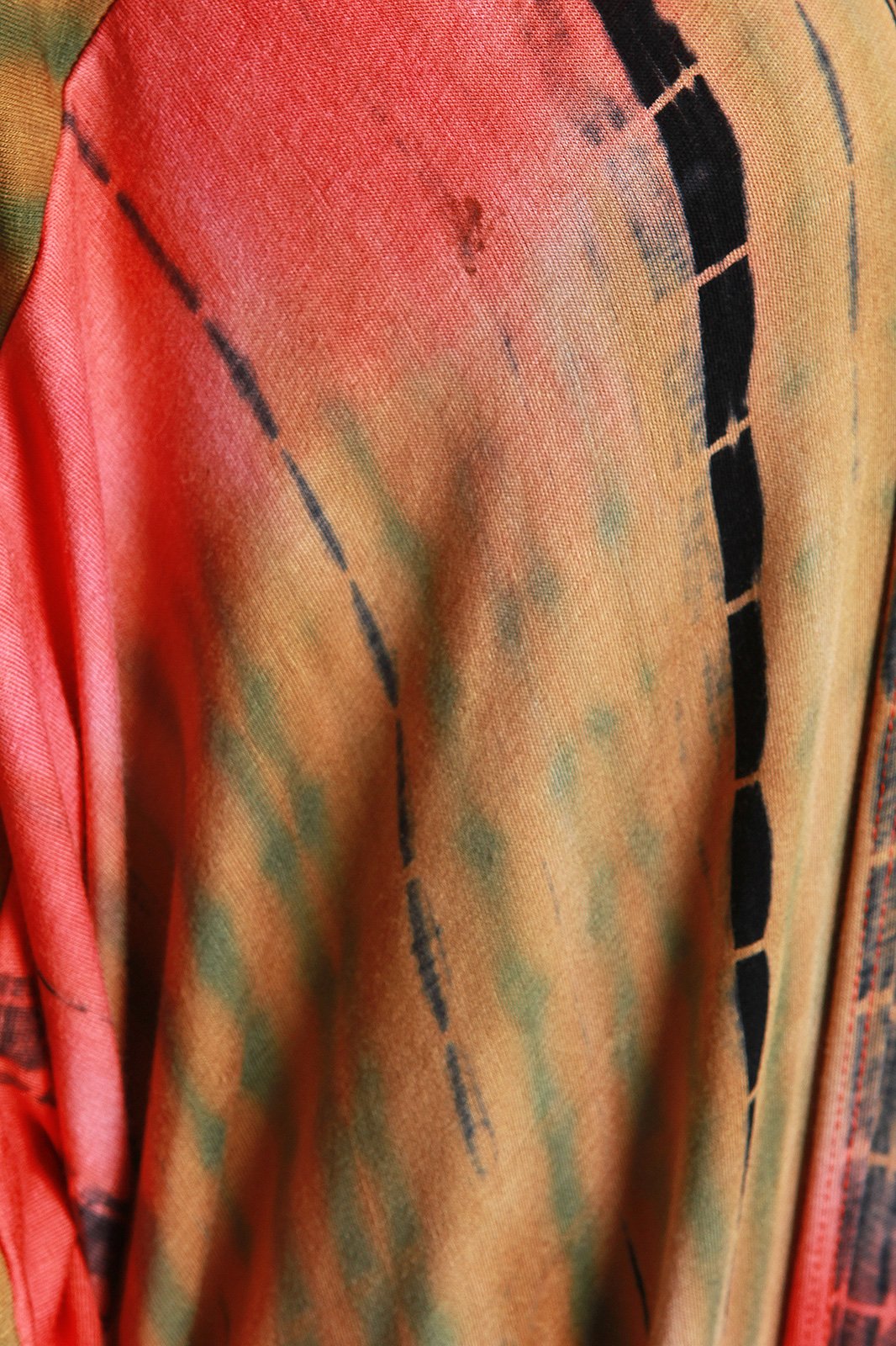 Tie Dye Dolman Sleeve Cardigan